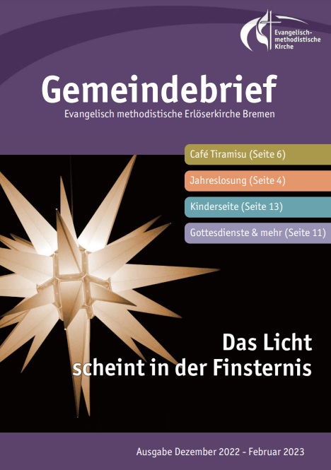 Gemeindebrief Dezember 2022 - Februar 2023